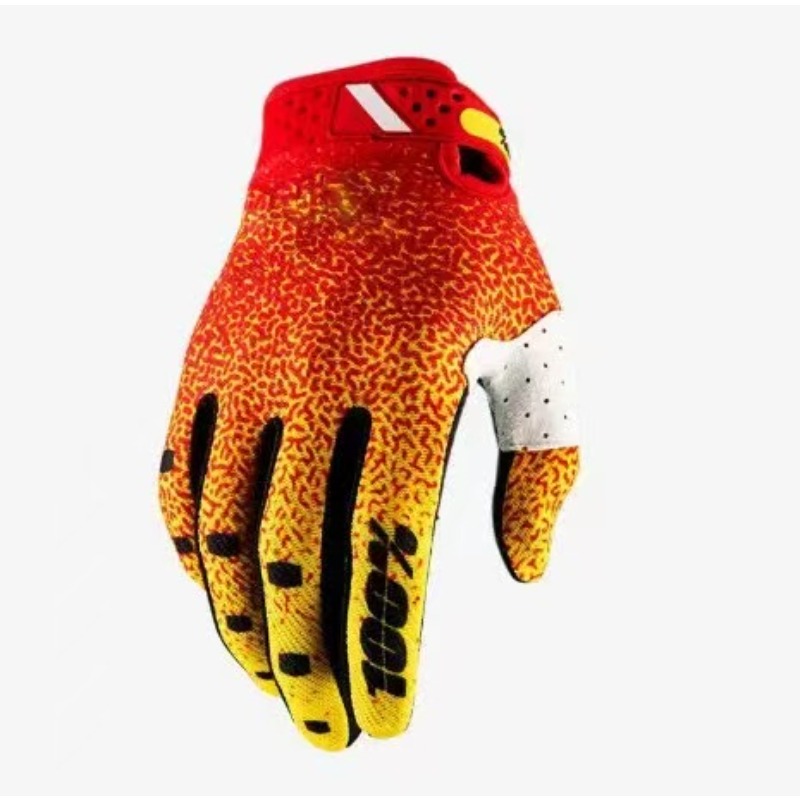 Cycling Glove Padded - ถุงมือปั่นจักรยานแบบเต็มนิ้ว ระบายอากาศได้ดี รองรับการสัมผัสหน้าจอ กันลื่น สำหรับจักรยานเสือภูเขา มอเตอร์ไซค์