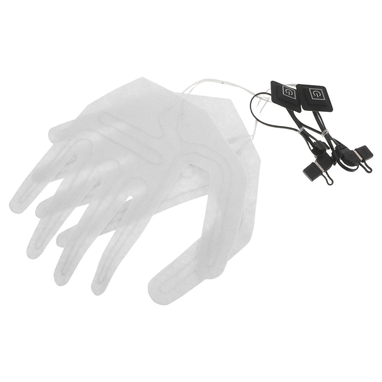 Cycling Glove Padded - แผ่นทำความร้อนสำหรับถุงมือแบบชาร์จไฟได้ แพ็ค 2 ชิ้น แผ่นทำความร้อนเต็มมือ สำหรับเล่นสกี