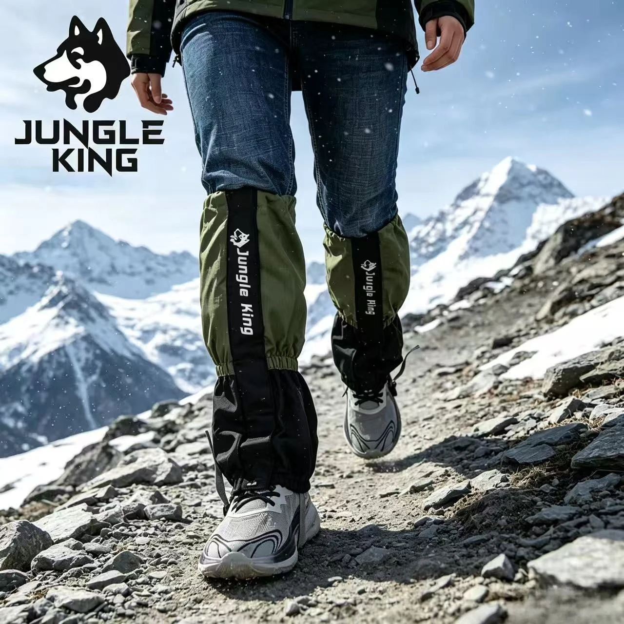Ski Glove Waterproof - ปลอกขาป้องกันน้ำสำหรับเดินป่า สำหรับผู้ชายและผู้หญิง - เหมาะสำหรับปีนเขา เล่นสกี ตั้งแคมป์