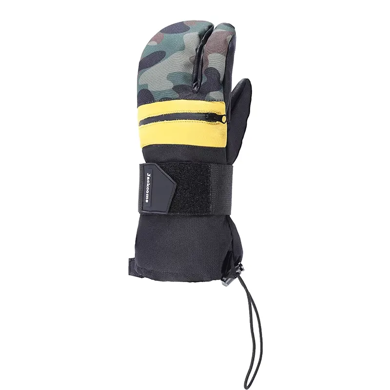 Ski Glove Waterproof - ถุงมือสกีมืออาชีพดีไซน์ใหม่ปี 2019 ถุงมือกันน้ำสำหรับฤดูหนาว