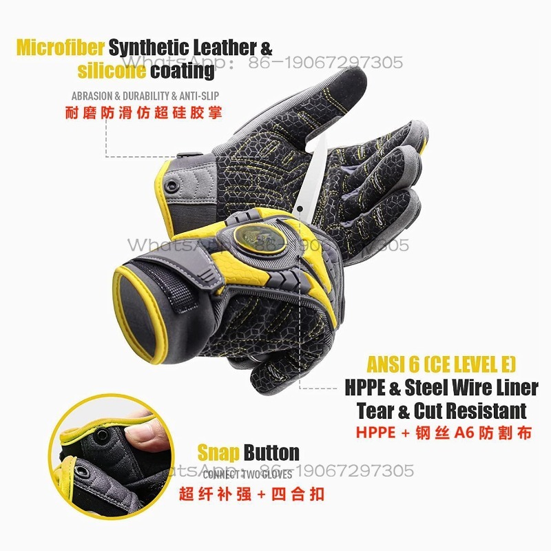 ถุงมือป้องกันการบาดจากของมีคม  - Cut Resistant Glove บทวิจารณ์และราคา