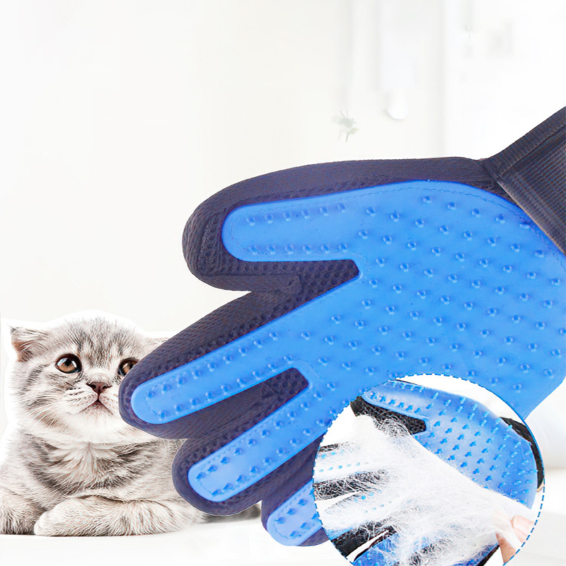 ถุงมือกรูมมิ่งสัตว์เลี้ยง แปรง - Rubber Glove Cleaning บทวิจารณ์และราคา