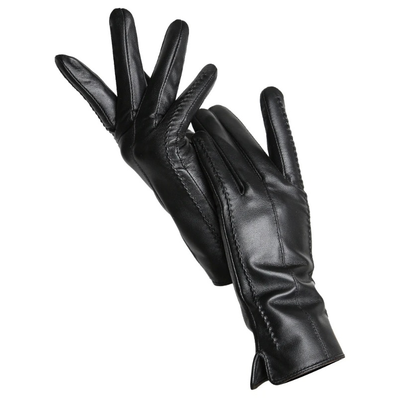 ถุงมือหนังแกะผู้หญิง ถุงมือหนั - Leather Driving Glove บทวิจารณ์และราคา