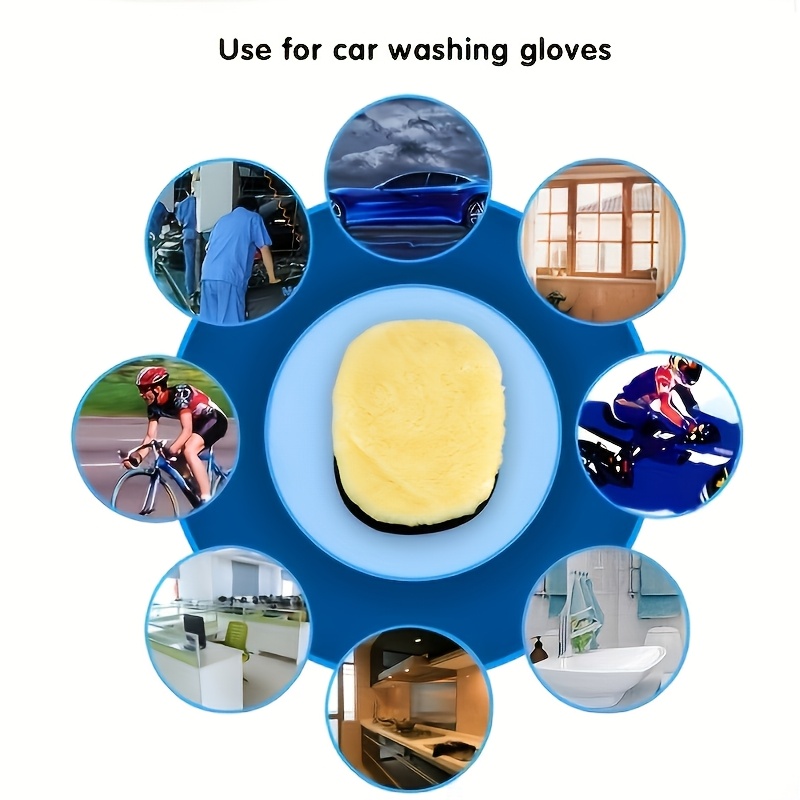 ถุงมือขนแกะสำหรับล้างรถ บุผ้าฟ - Wool Glove Lined บทวิจารณ์และราคา