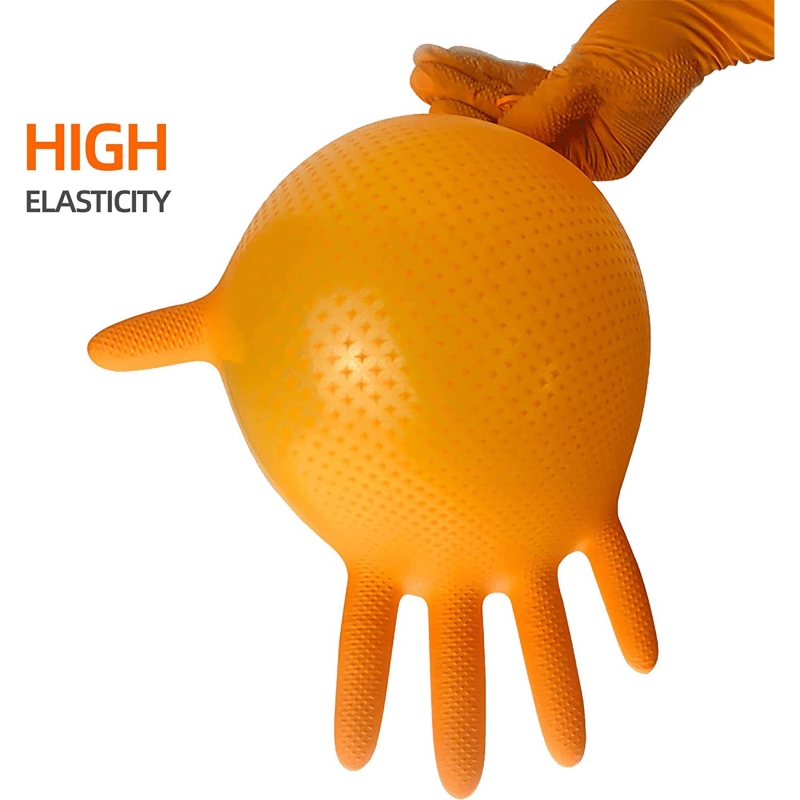 8mil ถุงมือไนไตรล์หนา 30/50PCS - Nitrile Mechanic Glove บทวิจารณ์และราคา