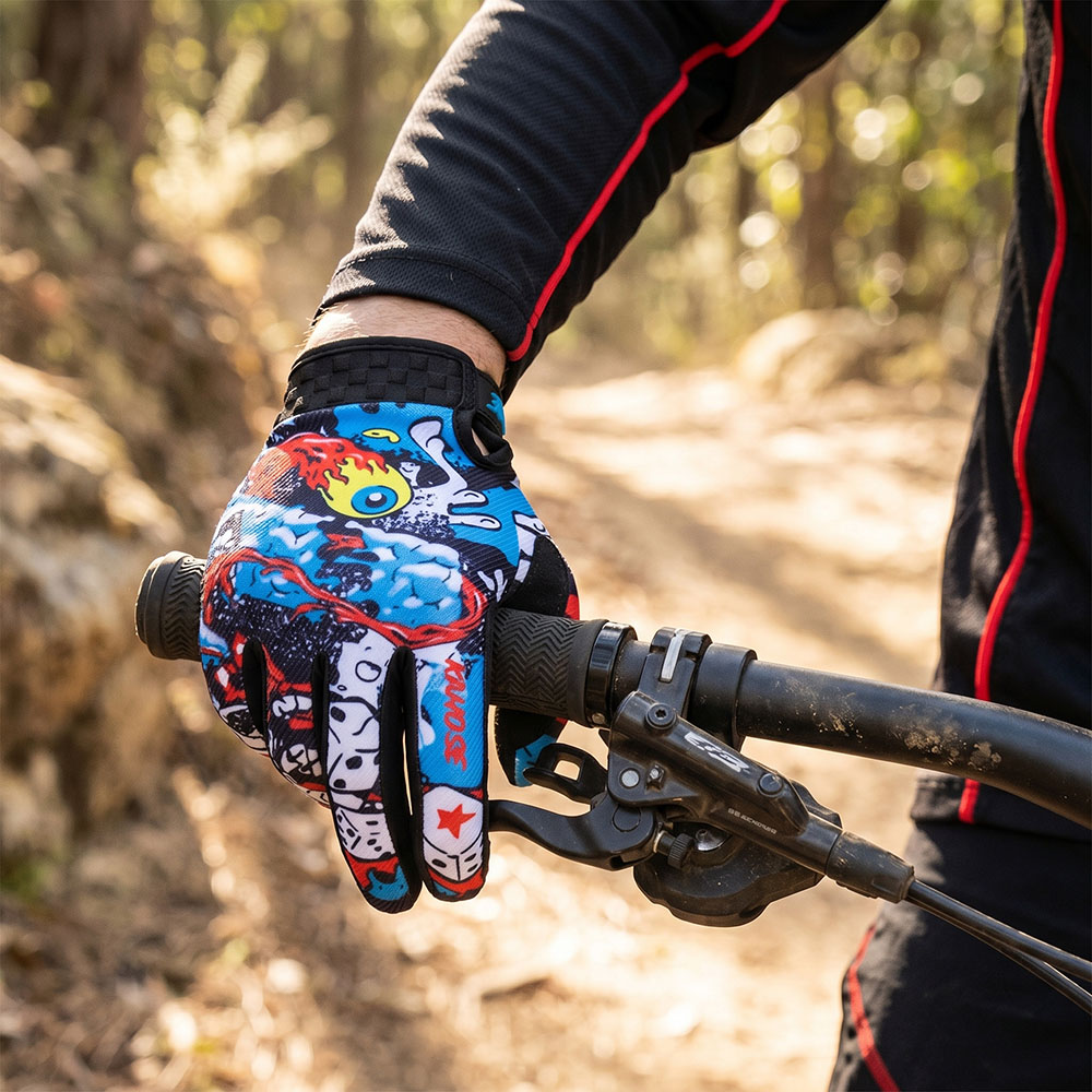 FASTGOOSE ถุงมือมอเตอร์ไซค์แบบ - Cycling Glove Padded บทวิจารณ์และราคา