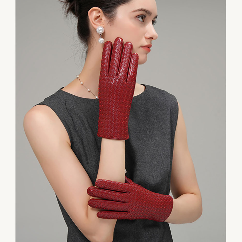 ถุงมือหนังแท้สำหรับผู้หญิงในฤด - Wool Glove Lined บทวิจารณ์และราคา