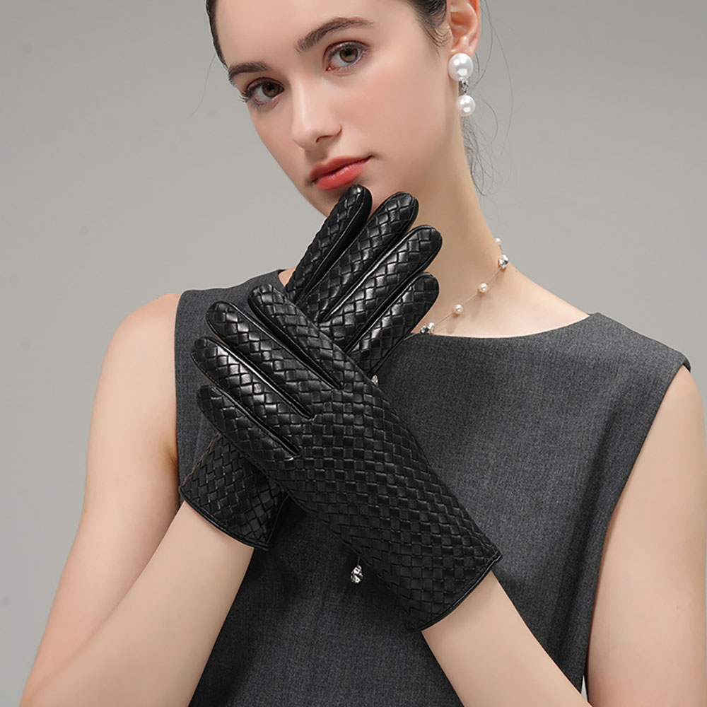 ถุงมือหนังแท้สำหรับผู้หญิงในฤด - Wool Glove Lined บทวิจารณ์และราคา