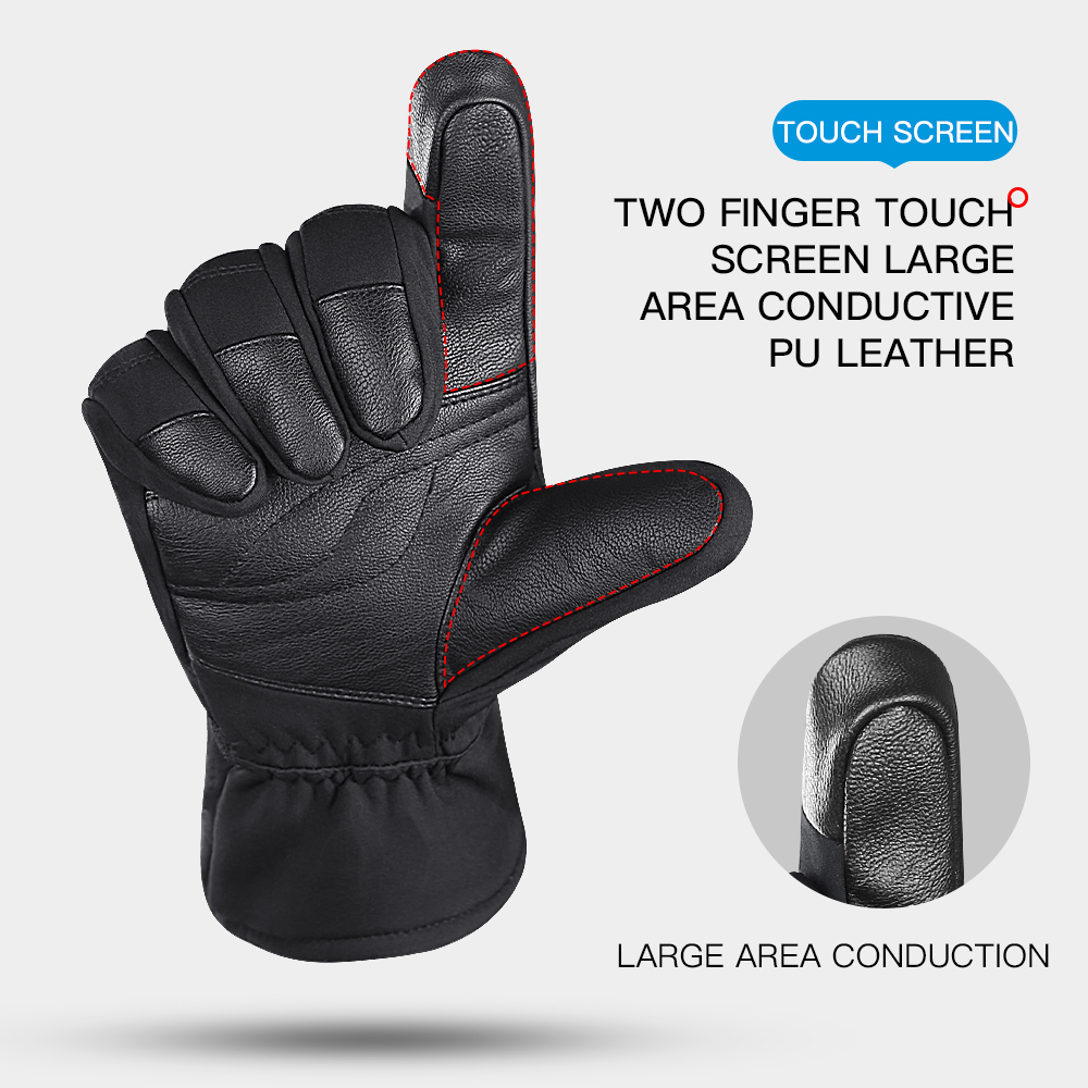 ฤดูหนาวกลางแจ้งขี่จักรยานสกีถุ - Ski Glove Waterproof บทวิจารณ์และราคา